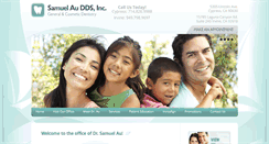 Desktop Screenshot of drsamuelau.com